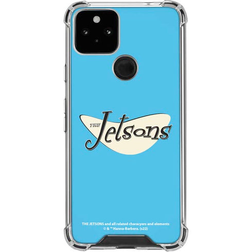 The Jetsons The Jetsons Logo Google Pixel 5 Clear Case